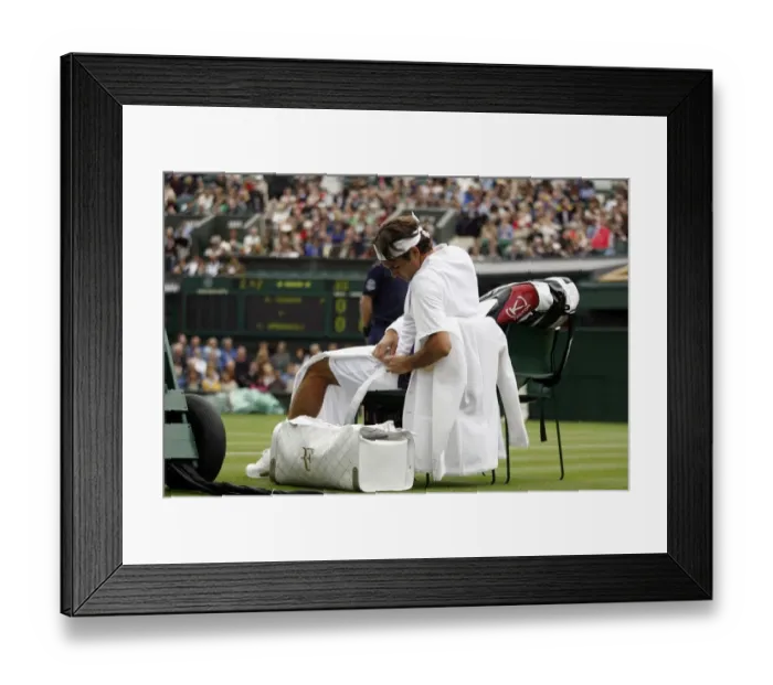 Framed Print : Roger Federer Framed Print : Roger Federer