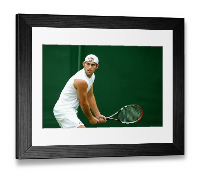 Framed Print : Robby Ginepri Framed Print : Robby Ginepri