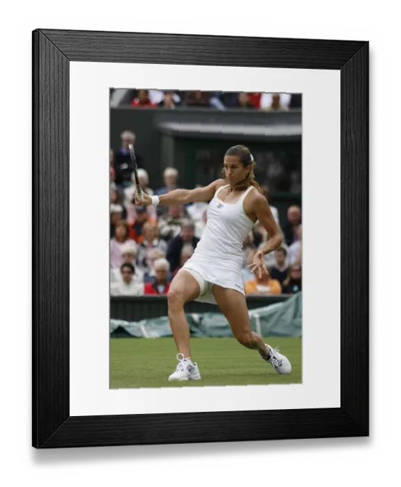 Framed Print : Amelie Mauresmo Framed Print : Amelie Mauresmo