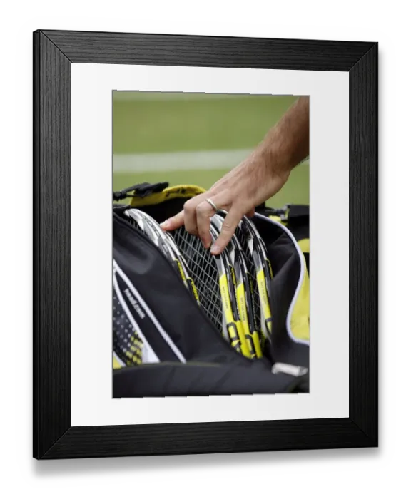 Framed Print : Tennis Racquets Framed Print : Tennis Racquets