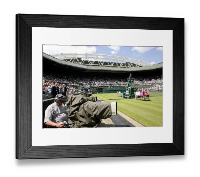 Framed Print : New Roof Above Court Framed Print : New Roof Above Court