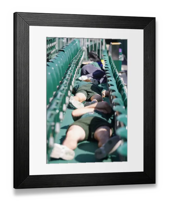 Framed Print : Sleeping Ground Staff Framed Print : Sleeping Ground Staff