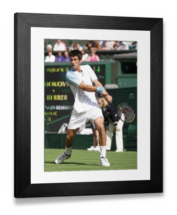 Framed Print : Novak Djokovic