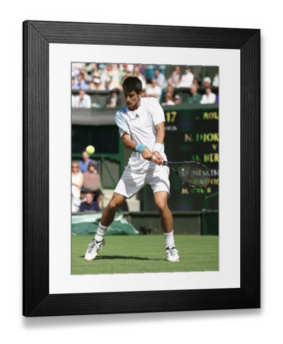 Framed Print : Novak Djokovic Framed Print : Novak Djokovic