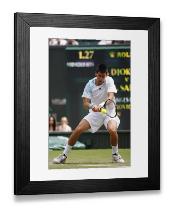 Framed Print : Novak Djikovic