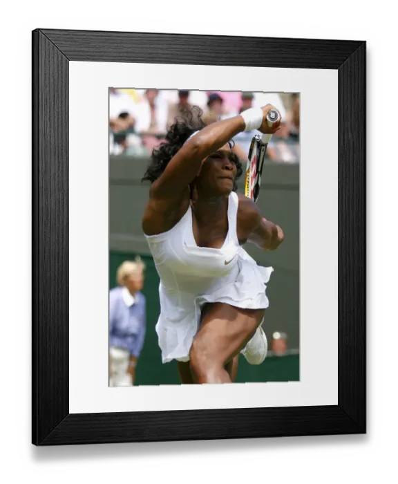 Framed Print : Serena Williams