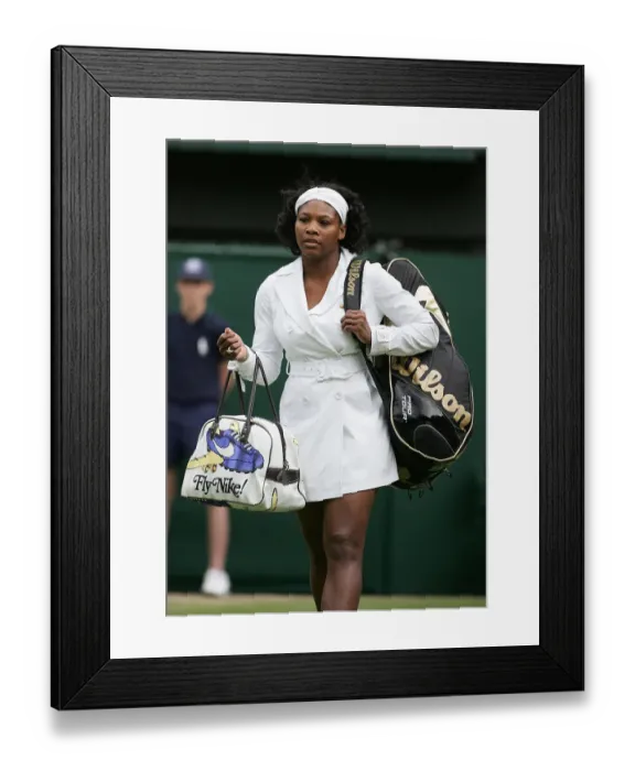 Framed Print : Serena Williams