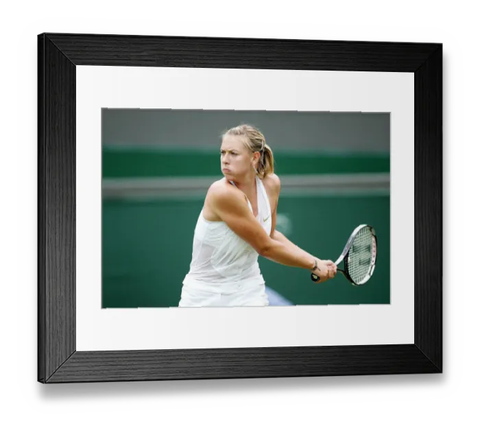 Framed Print : Maria Sharapova