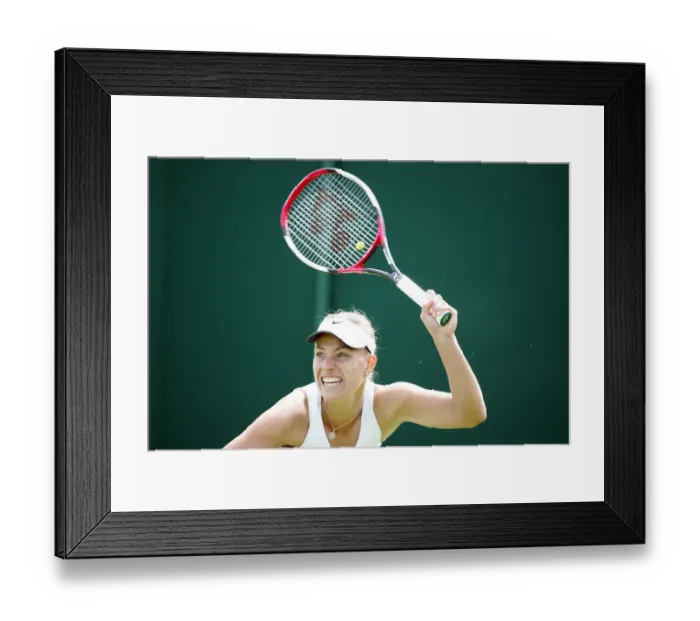 Framed Print : Angelique Kerber Framed Print : Angelique Kerber