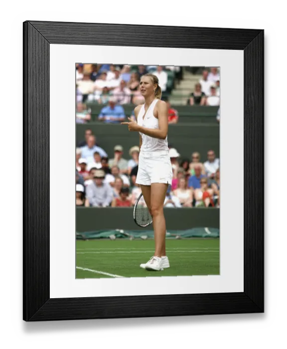 Framed Print : Maria Sharapova