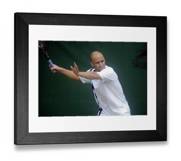 Framed Print : Andre Agassi Framed Print : Andre Agassi