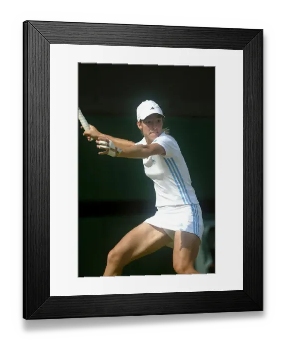 Framed Print : Justine Henin-Hardenne Framed Print : Justine Henin-Hardenne