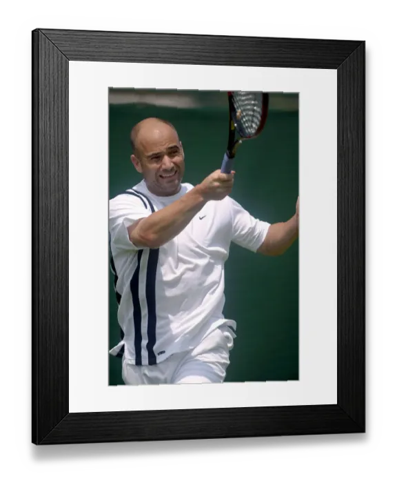 Framed Print : Andre Agassi Framed Print : Andre Agassi