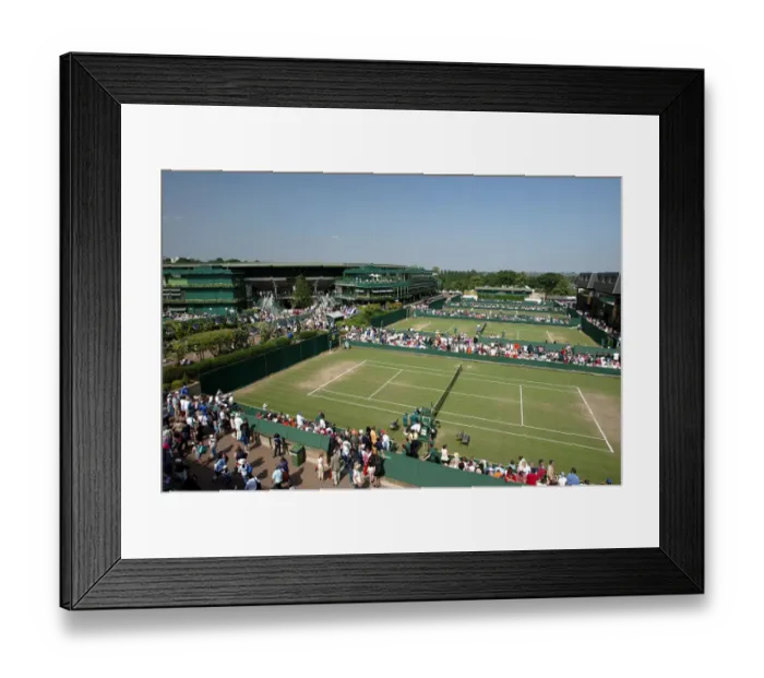 Framed Print : Outside Courts & Court 1 Framed Print : Outside Courts & Court 1
