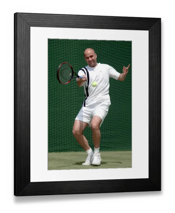 Framed Print : Andre Agassi Framed Print : Andre Agassi
