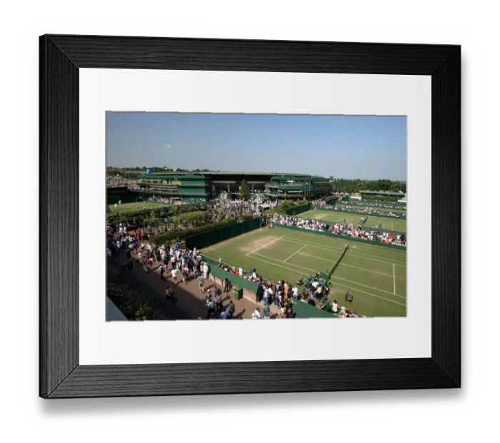 Framed Print : Outside Courts & Court 1 Framed Print : Outside Courts & Court 1
