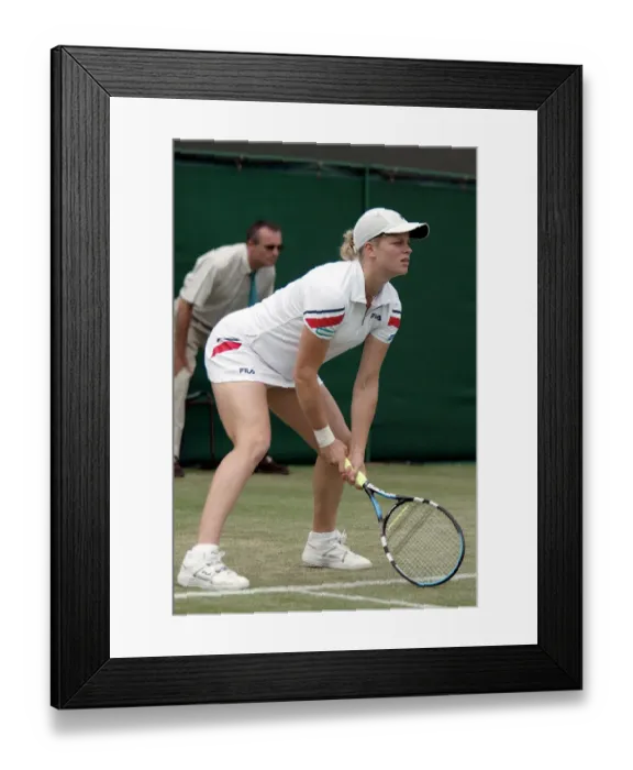Framed Print : Kim Clijsters
