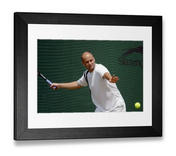 Framed Print : Andre Agassi Framed Print : Andre Agassi