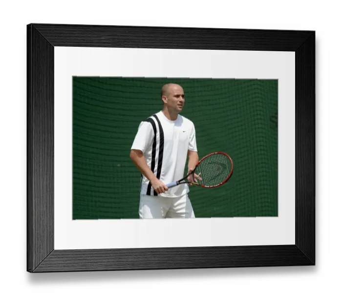 Framed Print : Andre Agassi Framed Print : Andre Agassi