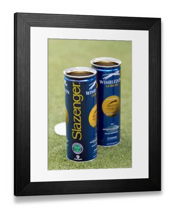 Framed Print : Slazenger Tennis Balls Framed Print : Slazenger Tennis Balls