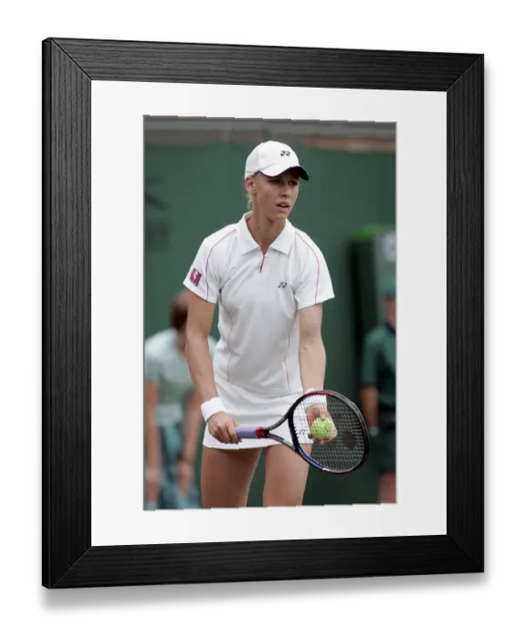 Framed Print : Elena Dementieva Framed Print : Elena Dementieva