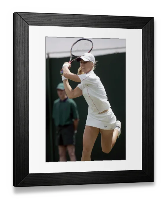 Framed Print : Elena Dementieva Framed Print : Elena Dementieva