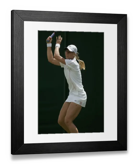 Framed Print : Elena Dementieva Framed Print : Elena Dementieva