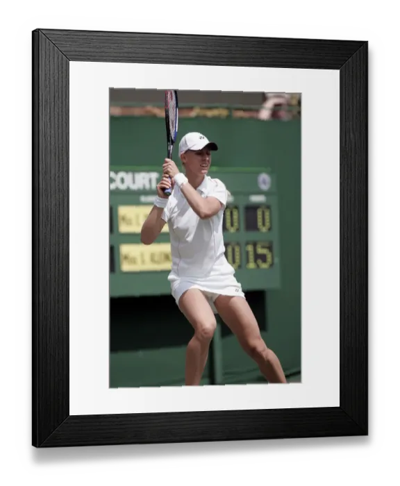 Framed Print : Elena Dementieva Framed Print : Elena Dementieva