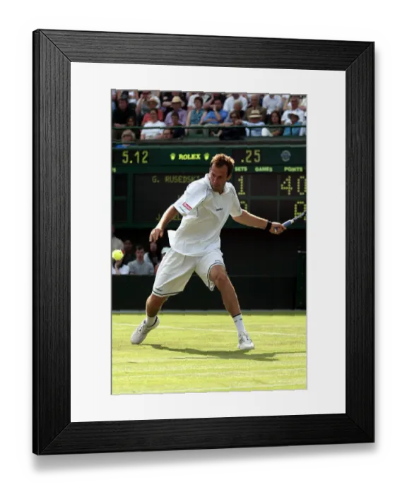 Framed Print : Greg Rusedski Framed Print : Greg Rusedski
