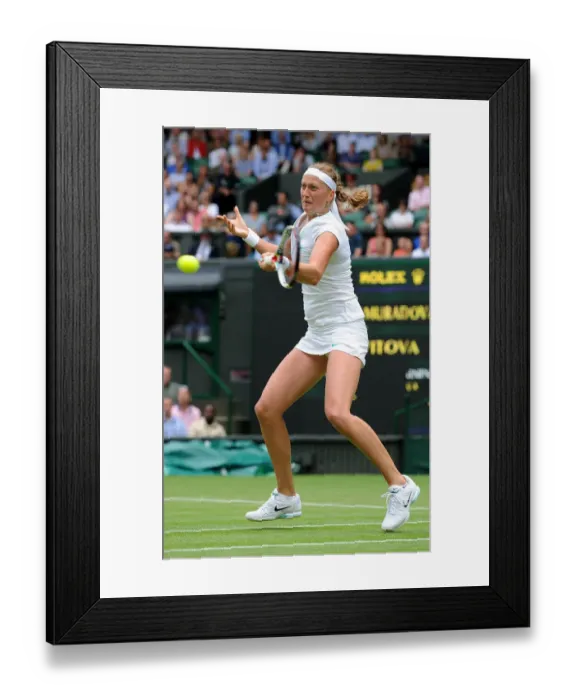 Framed Print : Petra Kvitova Framed Print : Petra Kvitova