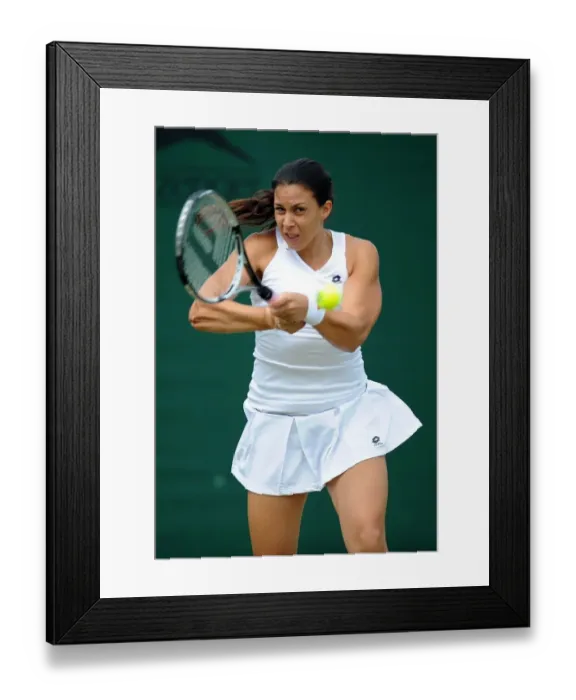 Framed Print : Marion Bartoli Framed Print : Marion Bartoli