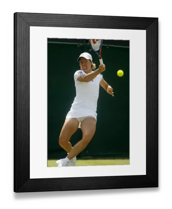 Framed Print : Justine Henin Framed Print : Justine Henin