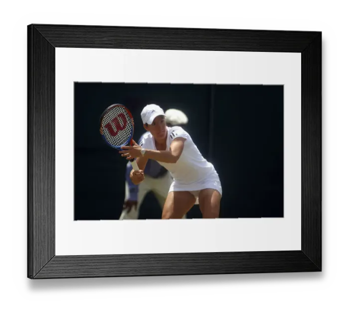 Framed Print : Justine Henin