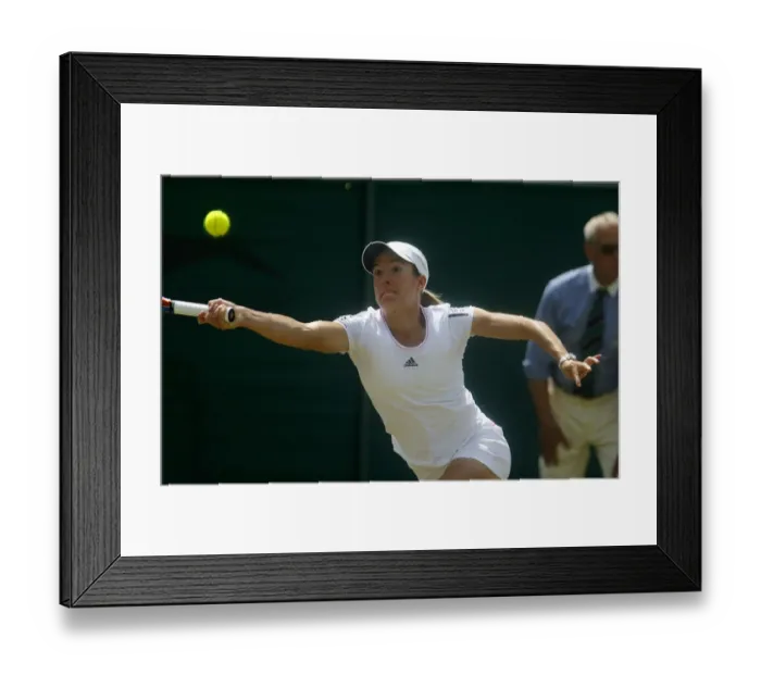 Framed Print : Justine Henin Framed Print : Justine Henin