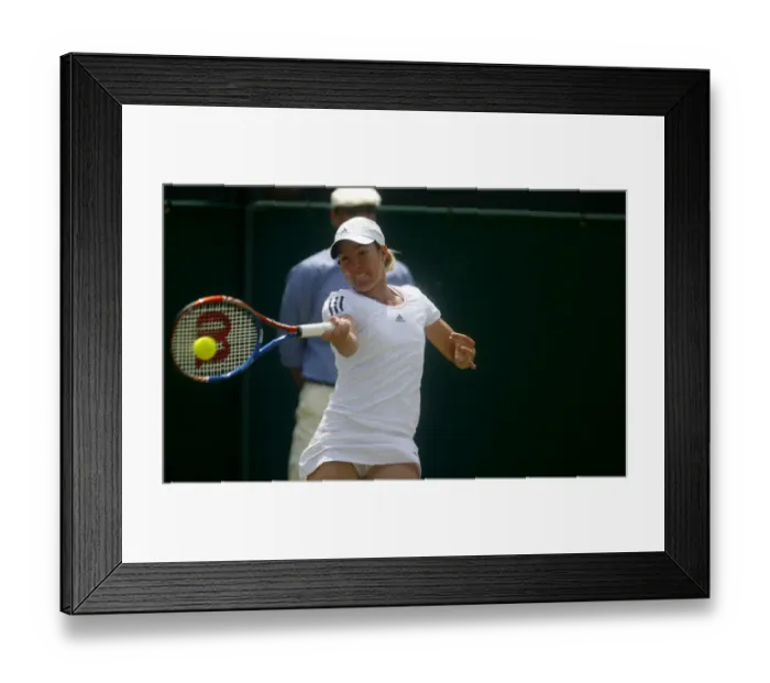 Framed Print : Justine Henin Framed Print : Justine Henin