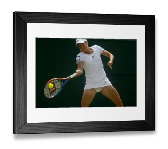 Framed Print : Justine Henin Framed Print : Justine Henin