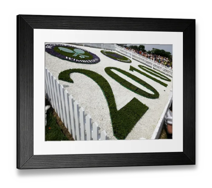 Framed Print : 2010 Wimbledon Flowers Framed Print : 2010 Wimbledon Flowers