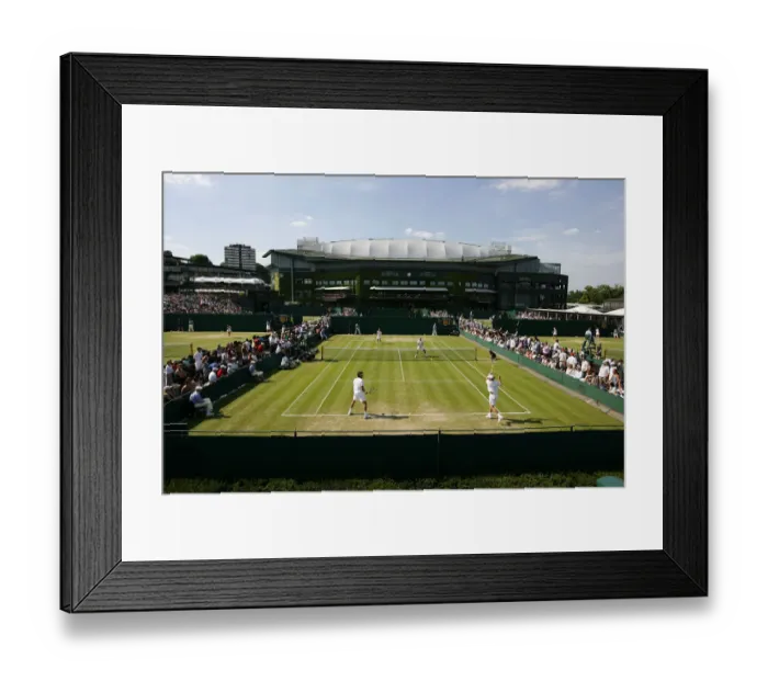 Framed Print : Court 10 And Centre Court Framed Print : Court 10 And Centre Court