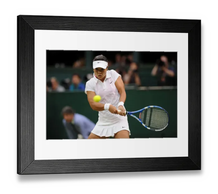 Framed Print : Li Na China Wimbledon Championships 2011 Wimbledon Lawn Tennis Club
