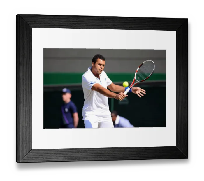 Framed Print : Jo-Wilfred Tsonga