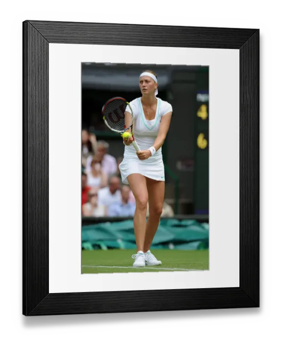 Framed Print : Petra Kvitova Framed Print : Petra Kvitova