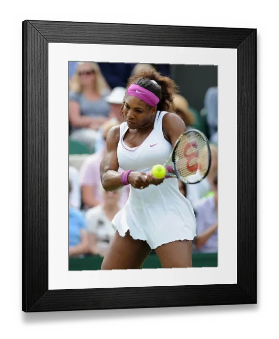 Framed Print : Serena Williams