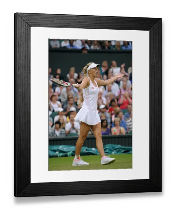 Framed Print : Caroline Wozniacki Framed Print : Caroline Wozniacki