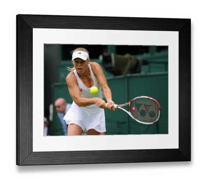 Framed Print : Caroline Wozniacki Framed Print : Caroline Wozniacki