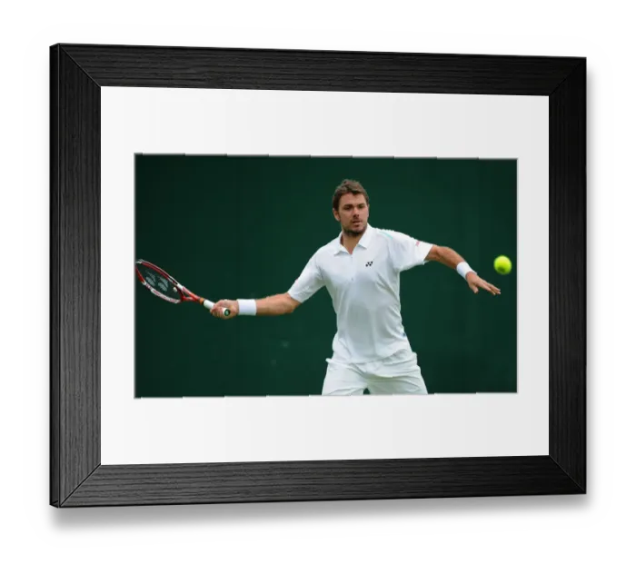 Framed Print : Stanislas Wawrinka