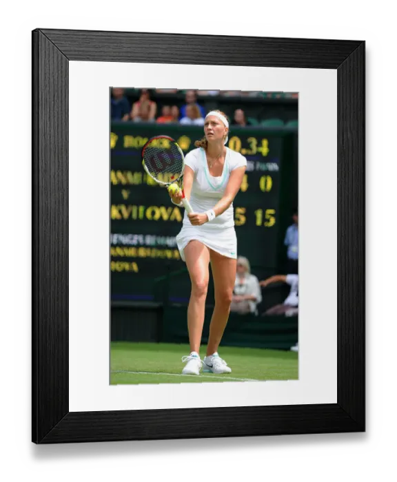 Framed Print : Petra Kvitova