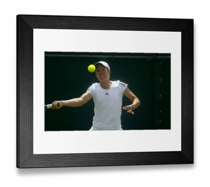 Framed Print : Justine Henin