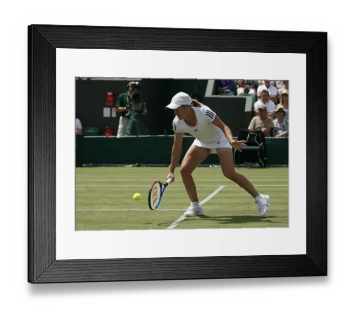 Framed Print : Justine Henin Framed Print : Justine Henin