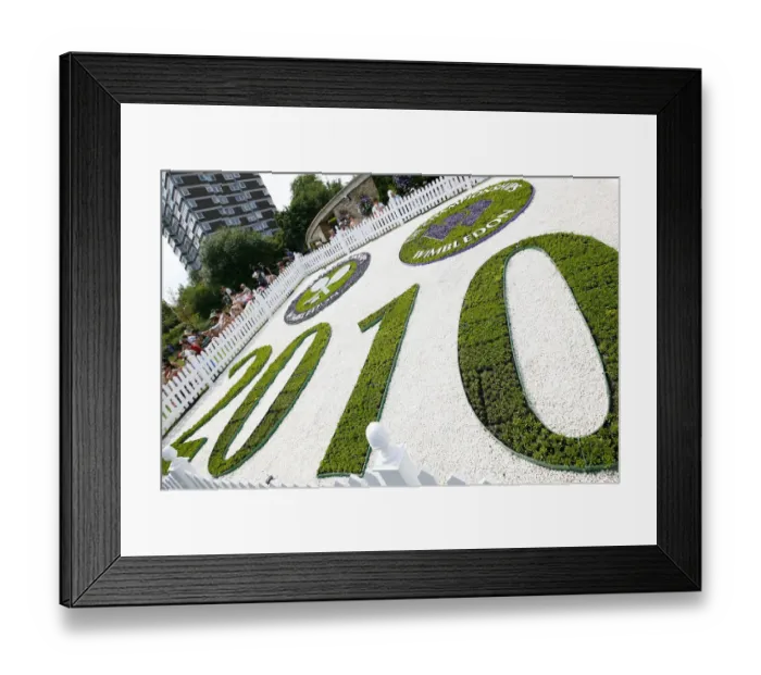 Framed Print : 2010 Wimbledon Flowers Framed Print : 2010 Wimbledon Flowers
