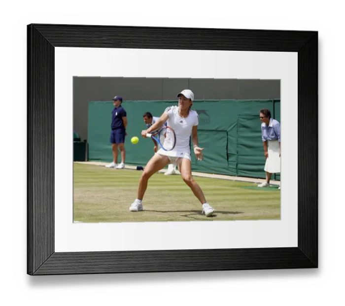 Framed Print : Justine Henin Framed Print : Justine Henin